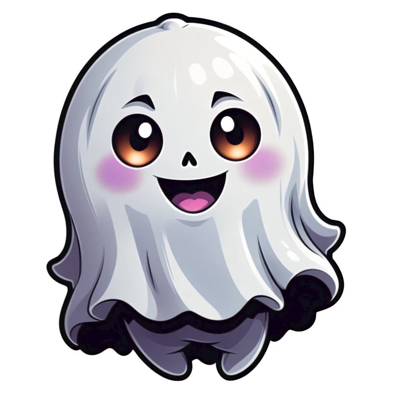 Joyeux Halloween Ghost Ghost