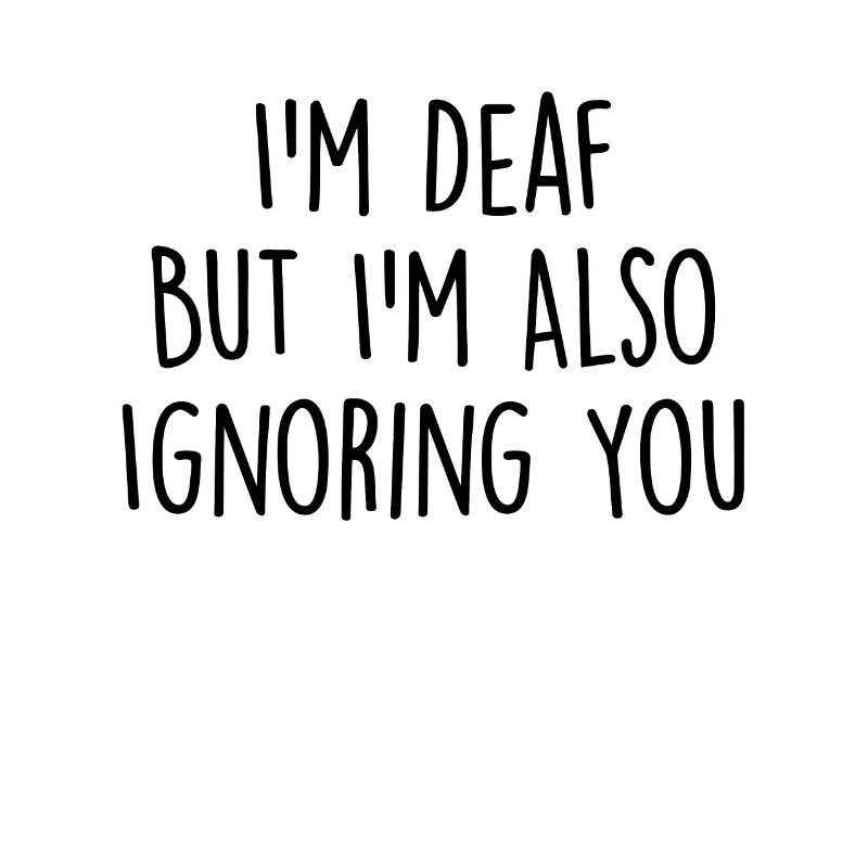 Je suis sourd prothèse auditive doigt orthographe difficile de