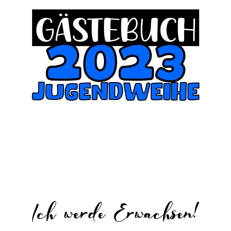 Jugendweihe 2023 Gästebuch Mädchen Jungen Fun Deko