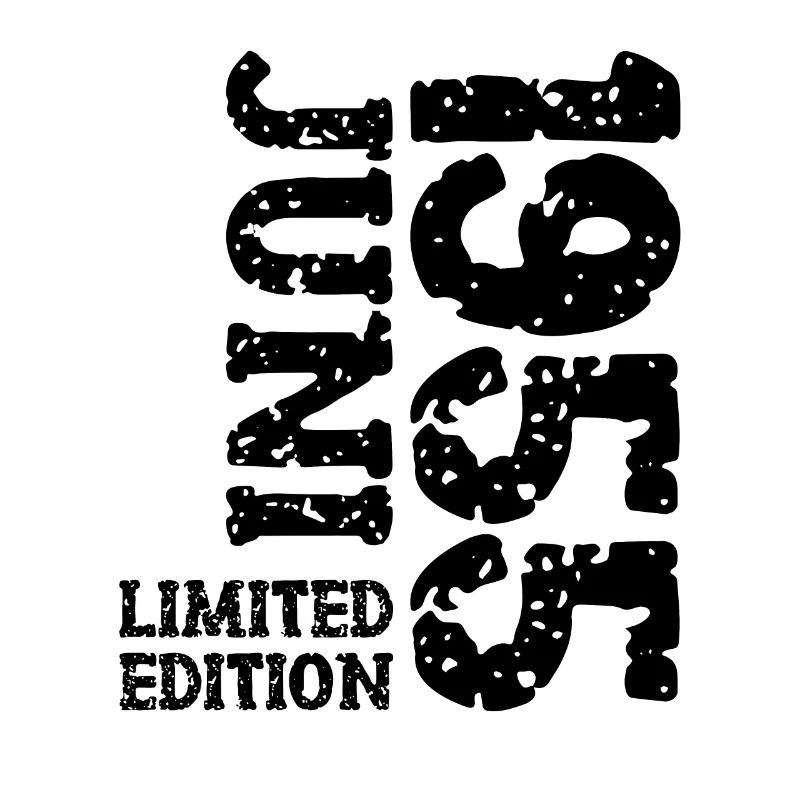 1955 Juni Limited Edition Geburtstag Geschenk