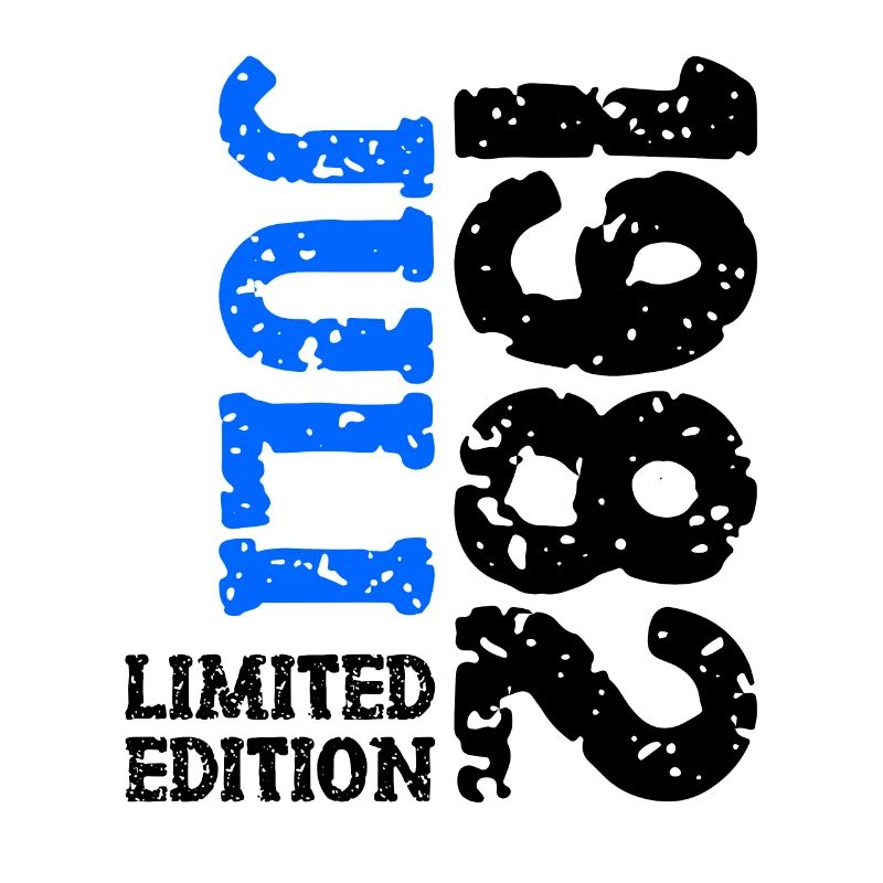 1982 Juli Limited Edition Geburtstag Geschenk