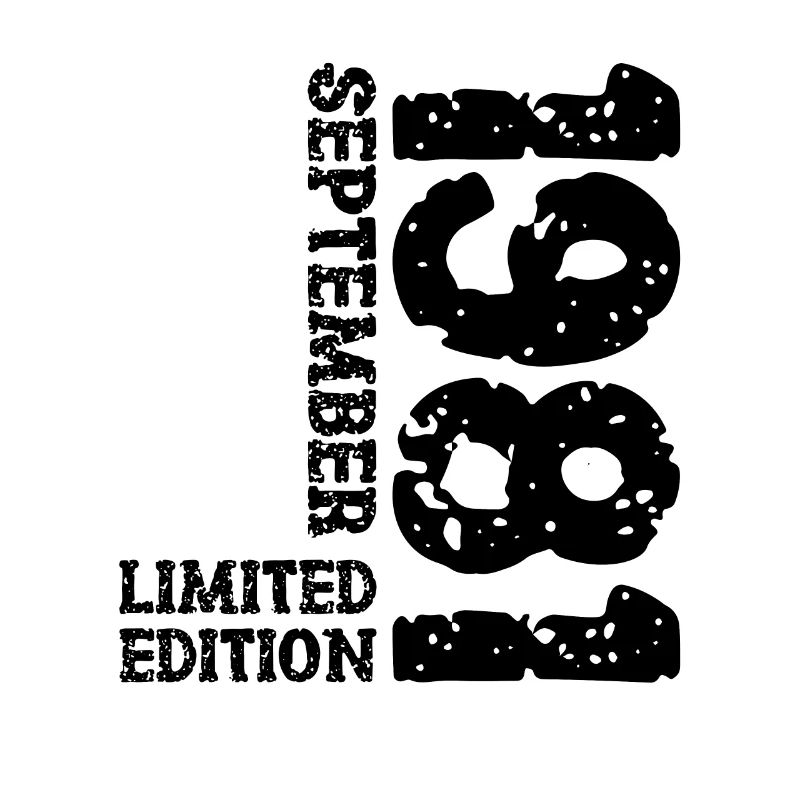 1981 Septembre Édition Limitée 42e Anniversaire Décoration
