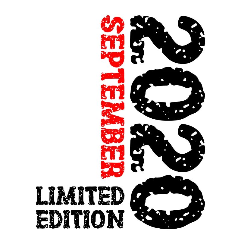 2020 September Limited Edition 3. Geburtstag Deko