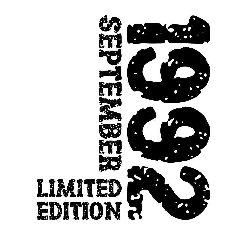 1992 September Limited Edition 31. Geburtstag Deko