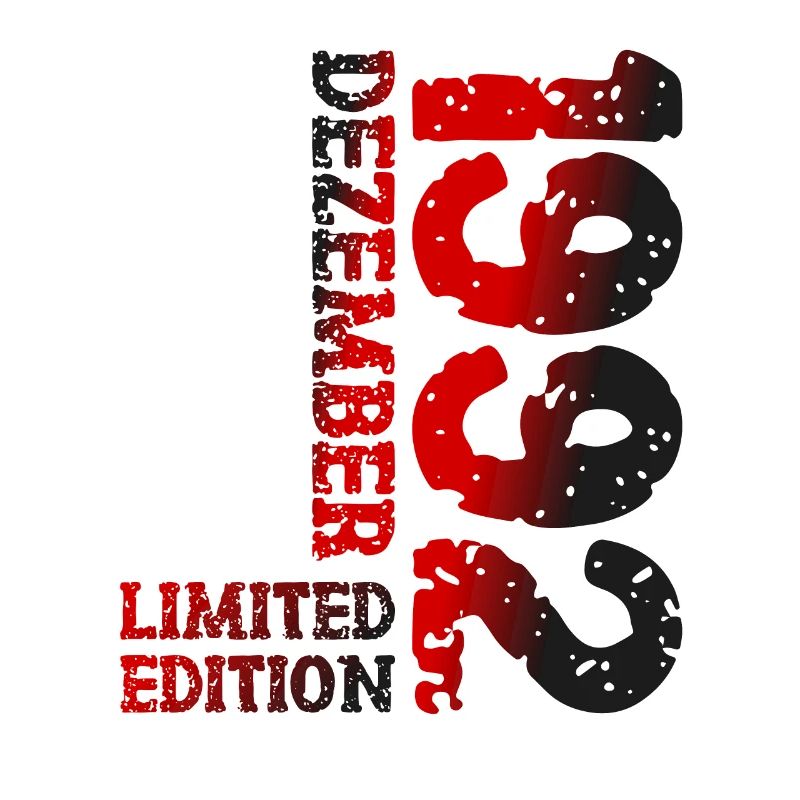 1992 Dezember Limited Edition 31. Geburtstag Deko
