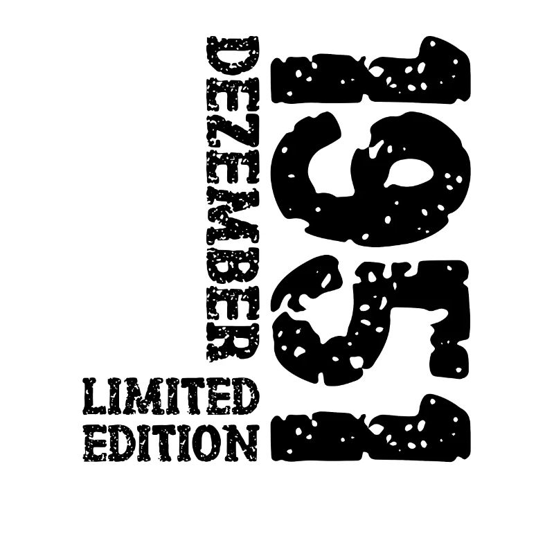 1951 Dezember Limited Edition 72. Geburtstag Deko