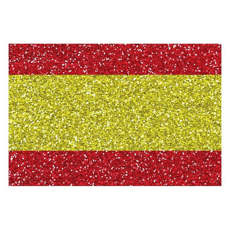 Espagne bannière drapeau espagnol Glitter