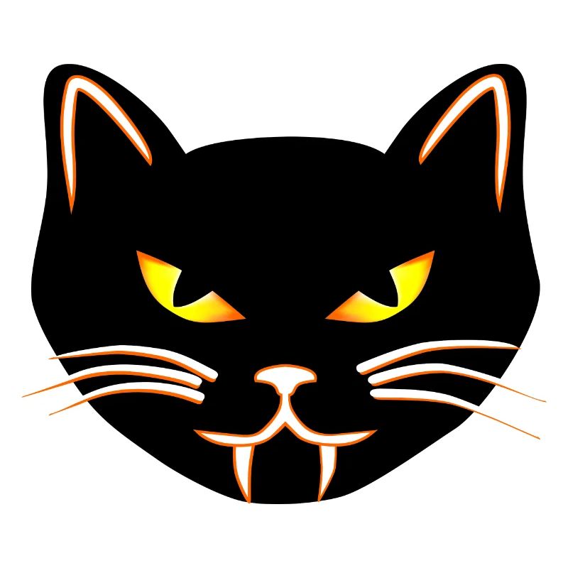 Böse Katze