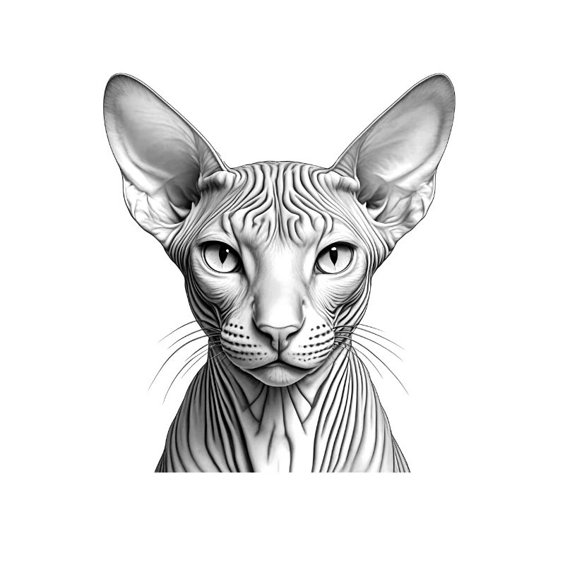 Chat sphynx cool