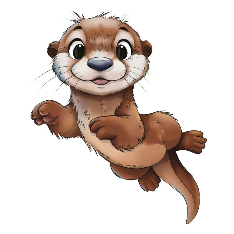 Niedlicher Otter