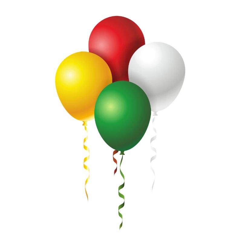 Luftballons zu Fasching oder Karneval