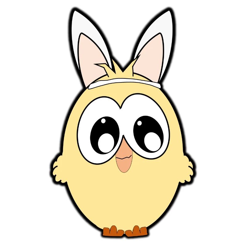 Poussin Lapin Rabbit chick Easter Pâques