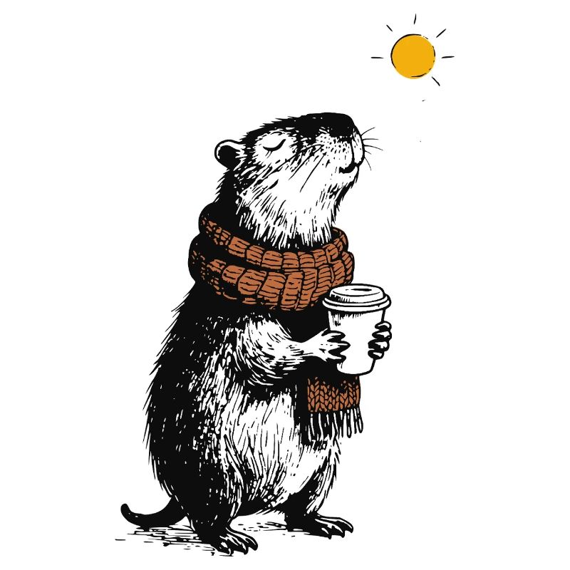 Capybara Winter Vibes