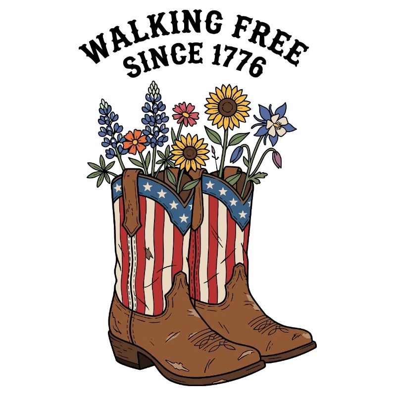 Walking Free Since 1776 Boots