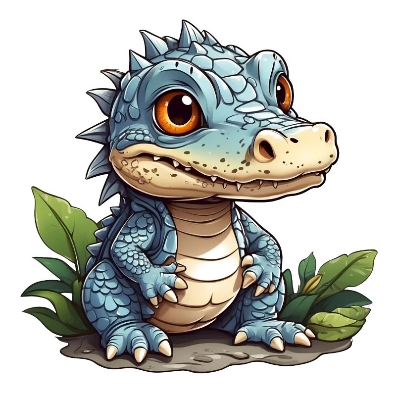 petit alligator mignon