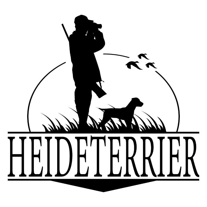 HEIDETERRIER Jagdhunde Jäger Jagd Wilsigns