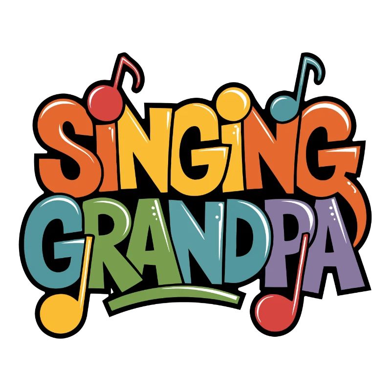 Singender Opa - unser Opa Großvater singt gerne