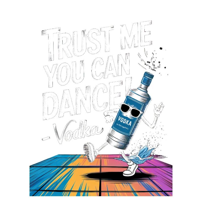 Croyez-moi, vous savez danser. -Vodka