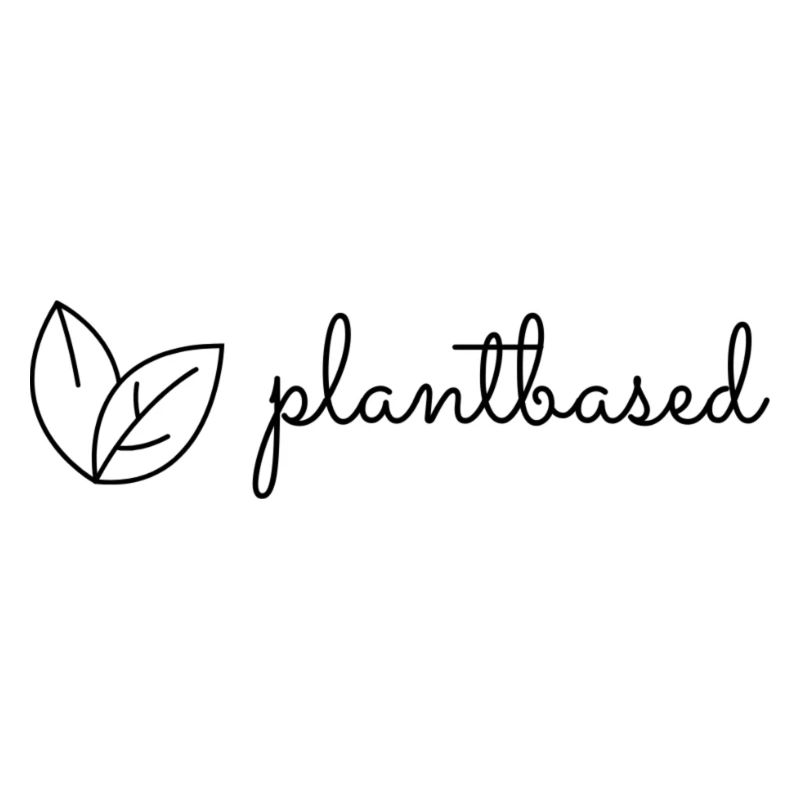 plantbased simple black
