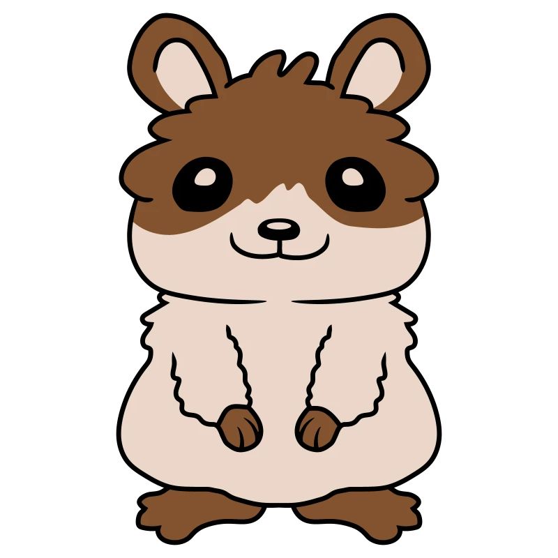 Petit cher hamster doux