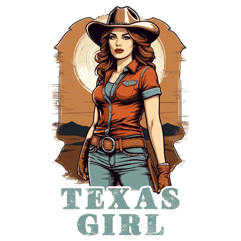 Fille du Texas