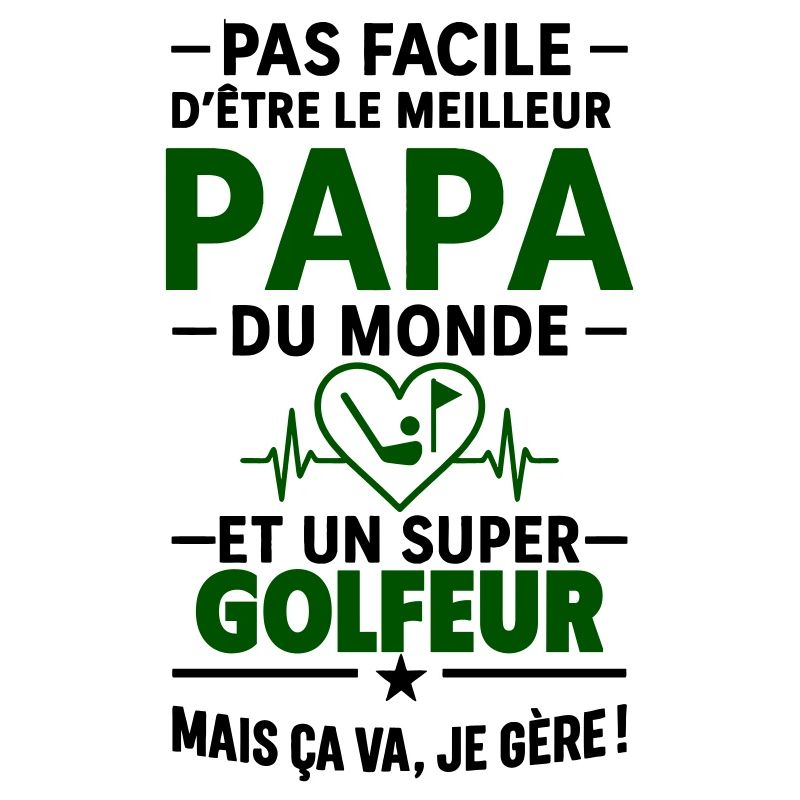 Herz + Golf – Super Papa Golfer