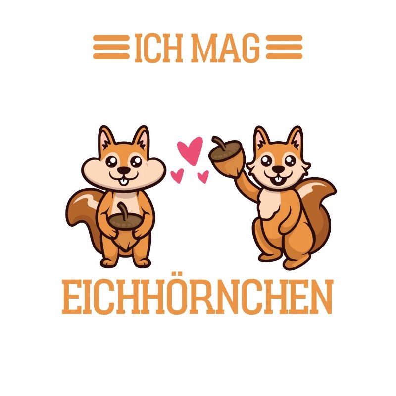 Waldbewohner Nagetier Geschenk Eichhörnchen