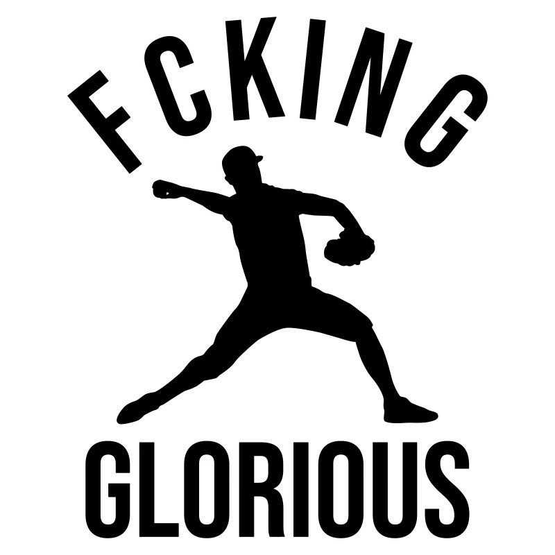 Baseball Pitcher Design Geschenk