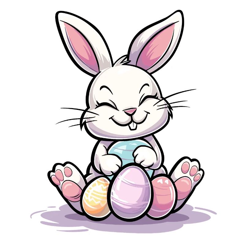 Easter Easter Bunny Easter Eggs Cute Bunny Easter Party
