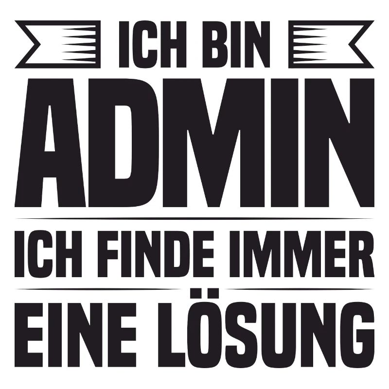 Administrator IT-ler Support Lösung Sysadmin Admin