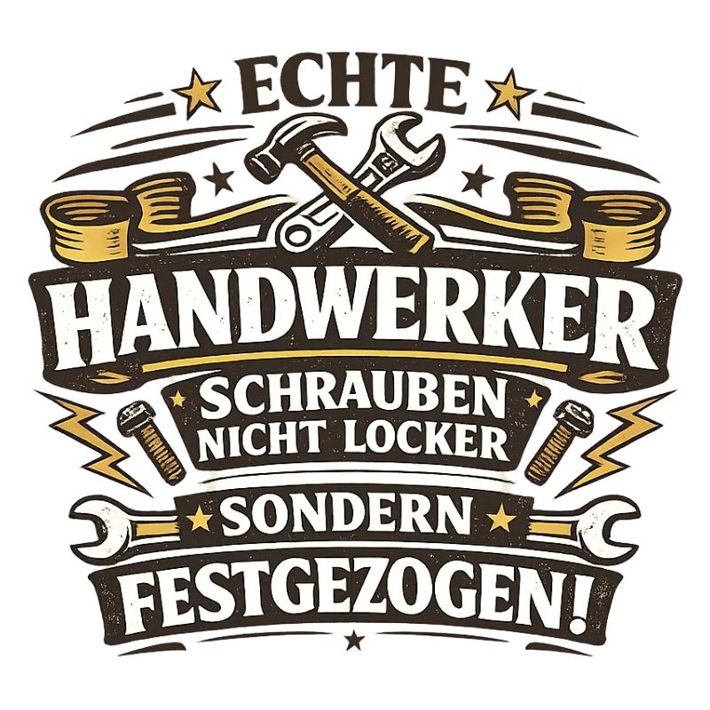 Echte Handwerker Festgezogen!