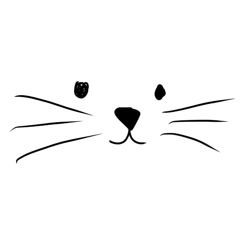 Icône de nez d’animal de chat