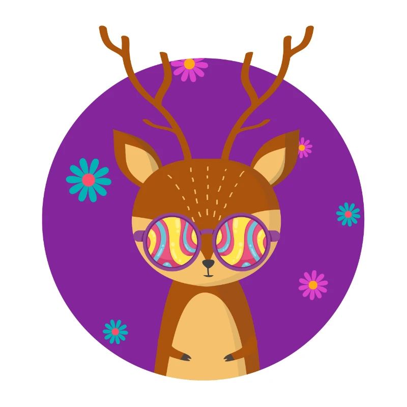 Hippie de cerf