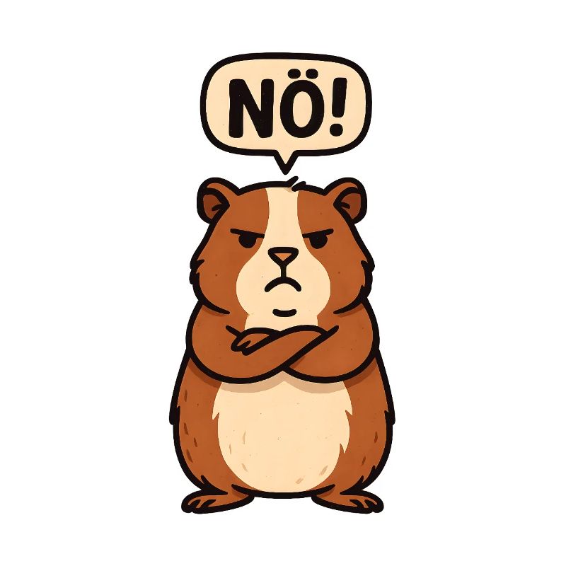 Funny Hamster Nope Hamstie Meme