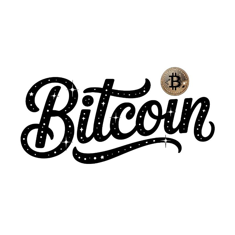 Bitcoin Logo - Crypto Coding Sticker