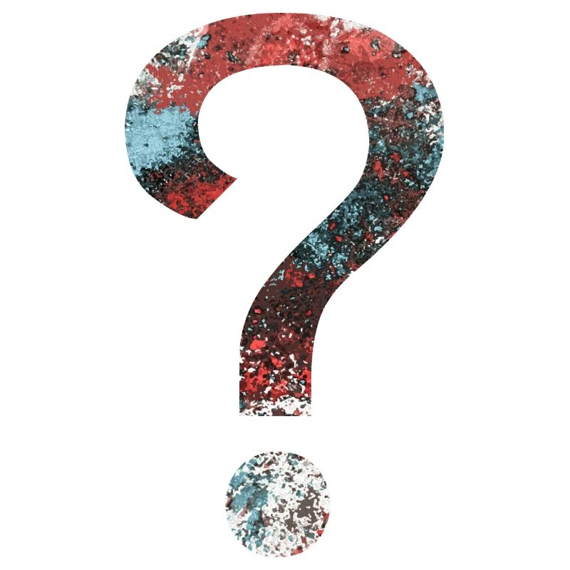 Abstract Question Mark