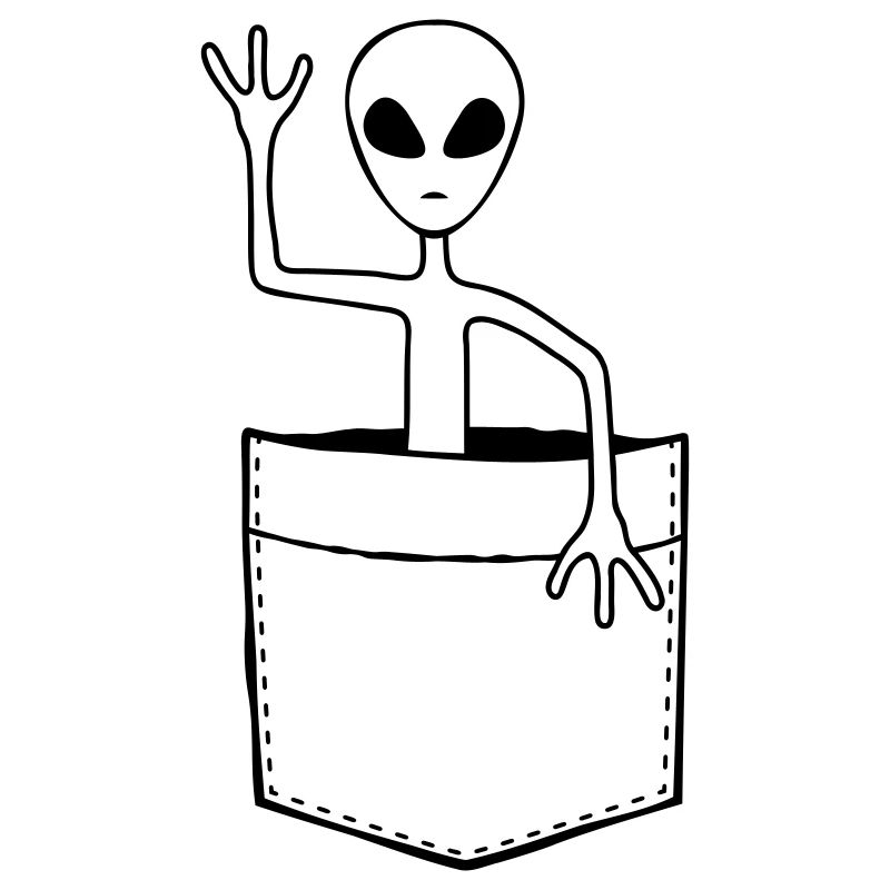 Sac Alien vagues friendly