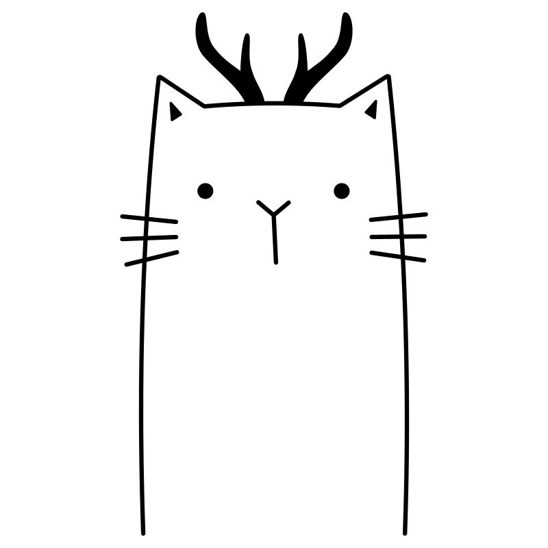Weihnachts Katze