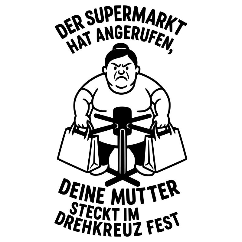 drehkreuz deine mutter supermarkt witz