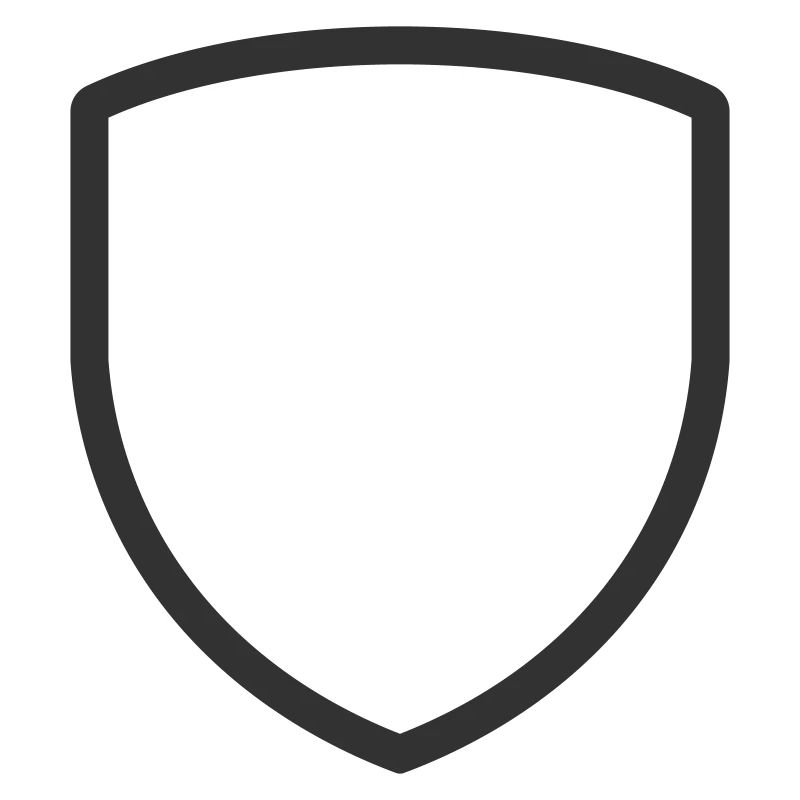 SHIELD BADGE PATCH SHAPE LOGO