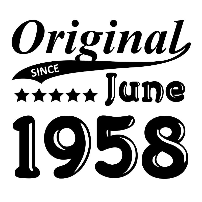 Juni 1958 Geschenk