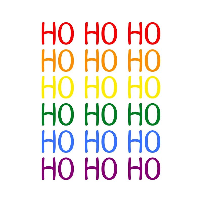 Hohoho Regenbogen LGBT