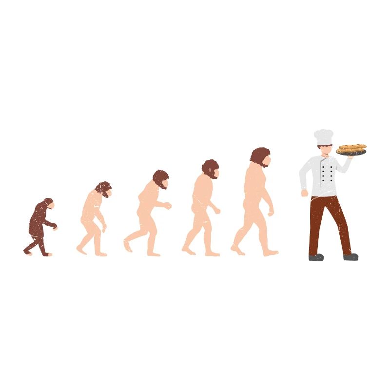 Evolution Chef Cook Funny gift idea