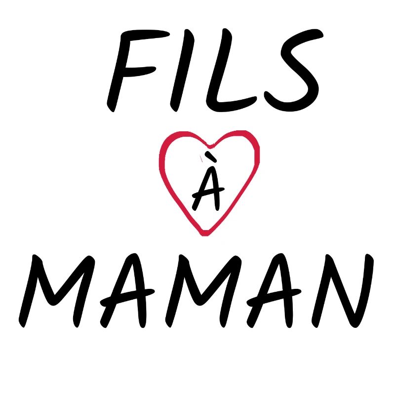 Fils à Maman - Tshirt Bébé original