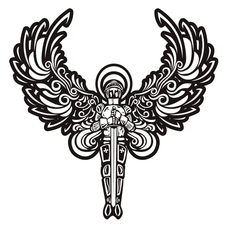 anges chevalier
