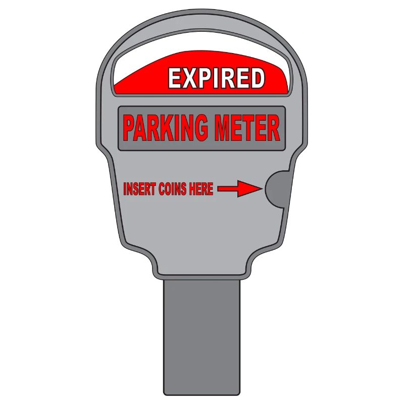 Parcomètre expiré