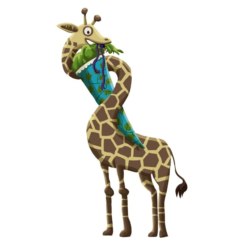 Cône d’école de girafe