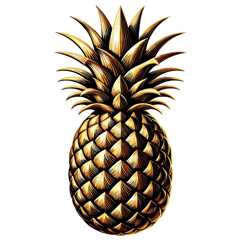 Golden Pineapple Gift