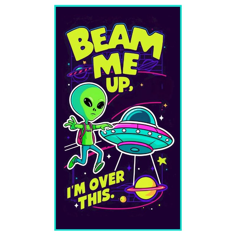 Beam me up, I'm over this
