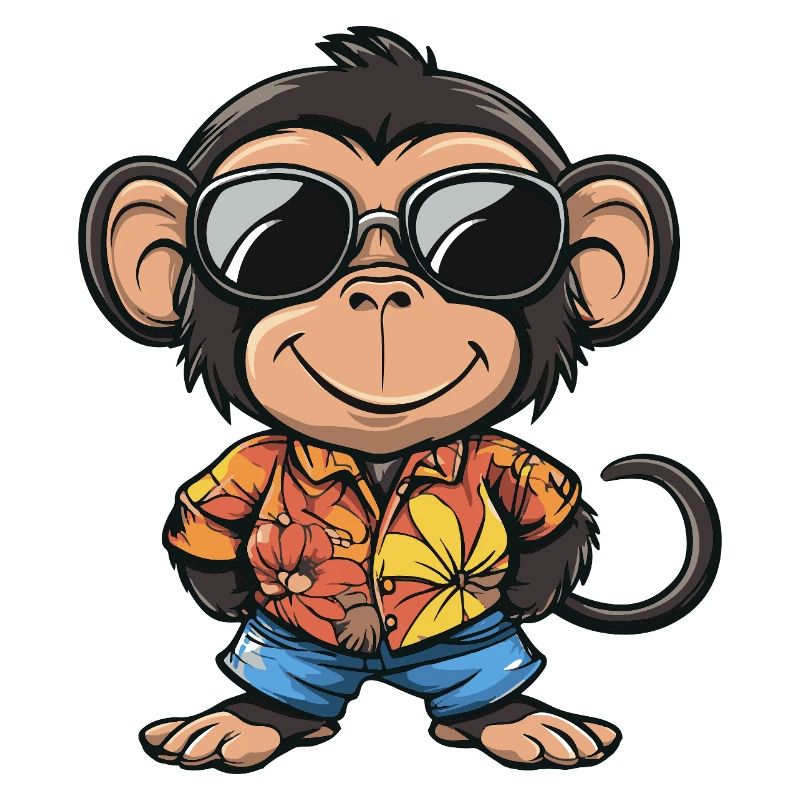 Monkey Comic Vacation